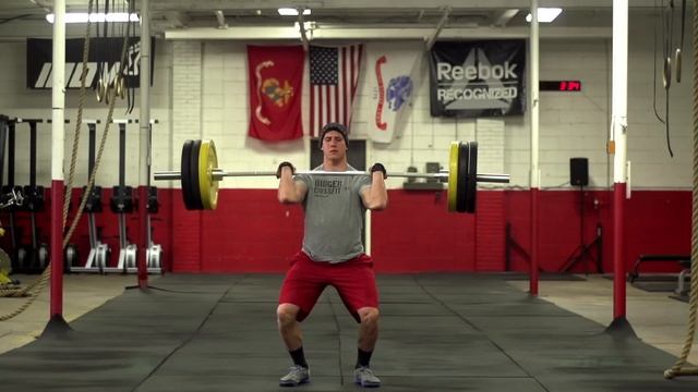 Clean and Jerk Lift Technique - Super Slow Motion смотреть онлайн