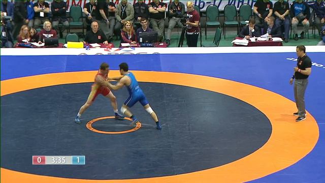 ЧР-2017. гр.б. 66 кг. Павел Салеев - Заур Кабалоев. Финал. смотреть онлайн