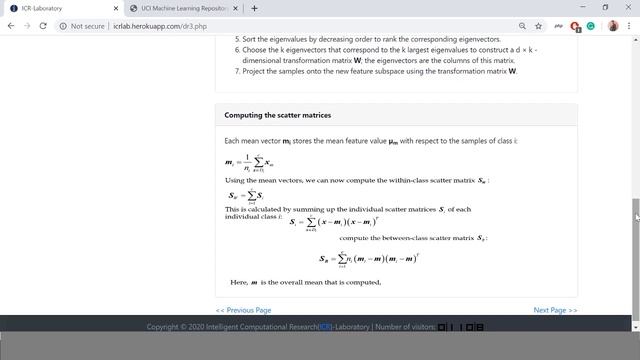 Linear discriminant analysis (LDA) смотреть онлайн