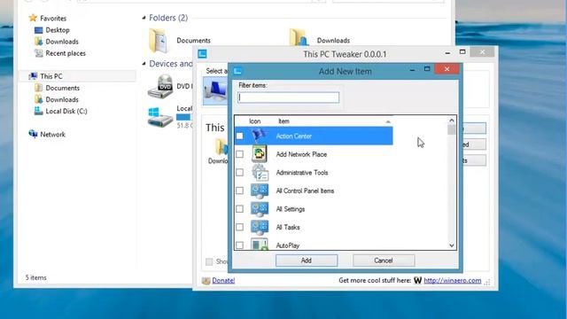 This PC Tweaker by Winaero.com смотреть онлайн