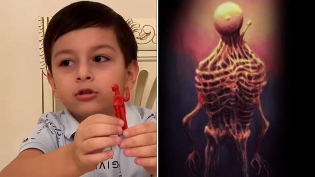 Обзор на моих головых монстров Тревора Хендерсона из пластилина. Часть 3. Сиреноголовый и другие. смотреть онлайн