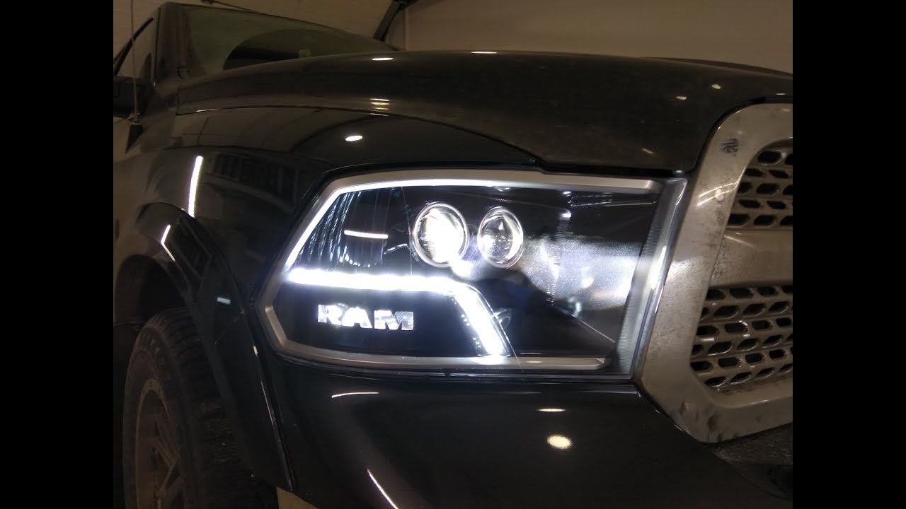 DODGE RAM  HEMI 1500 Тюнинг передних фар