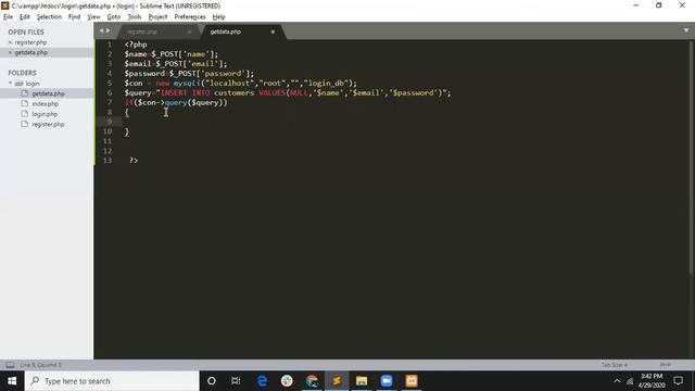 Login Functonality Part 1 смотреть онлайн