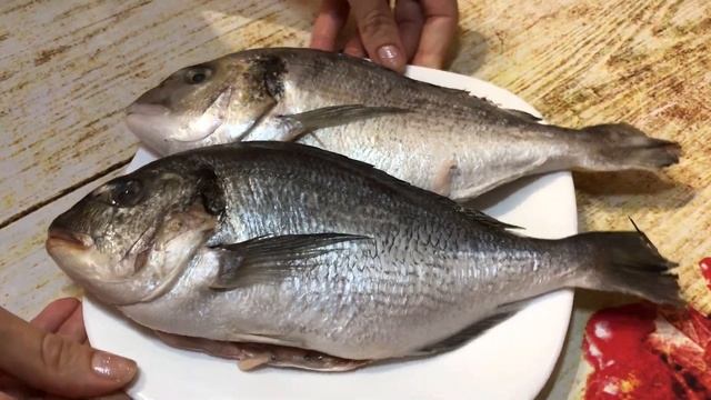 Дорадо с овощами. ПП ужин. смотреть онлайн