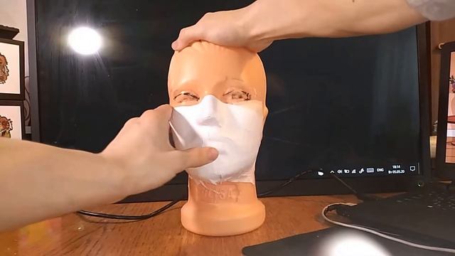 Как сделать маску своими руками часть1 How do I make a mask with your own hands part 1 смотреть онлайн