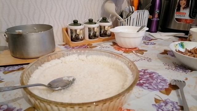 Пирог с курицей из риса смотреть онлайн