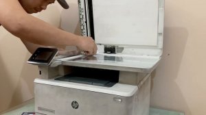 How to resolve Vertical Line and Paper Jam «Hp Laserjet Pro MFP m428fdn»