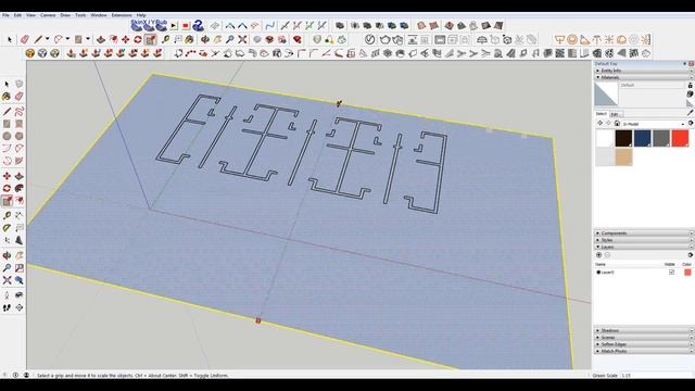 How to Quickly Convert an AutoCAD DWG to a 3d Model in Sketchup смотреть онлайн