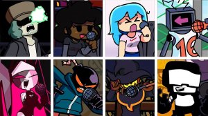 Chasing but Every Turn a Different Character Sings ? (FNF Chasing but Everyone Sings It).