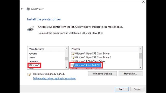 How Enable Print to PDF in windows 10 - Howtosolveit смотреть онлайн