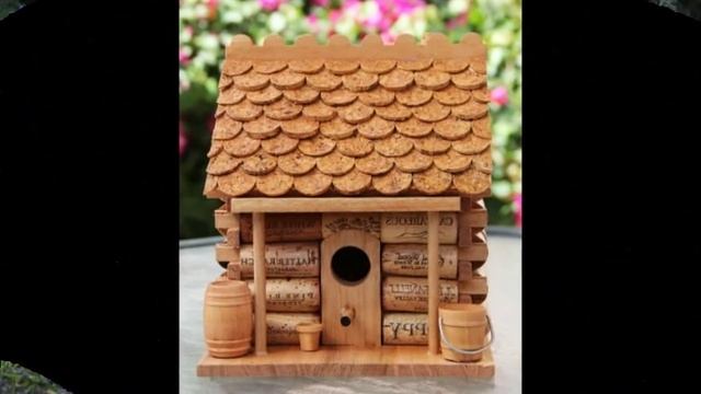 Восхитительный скворечник своими руками из винных пробок смотреть онлайн
