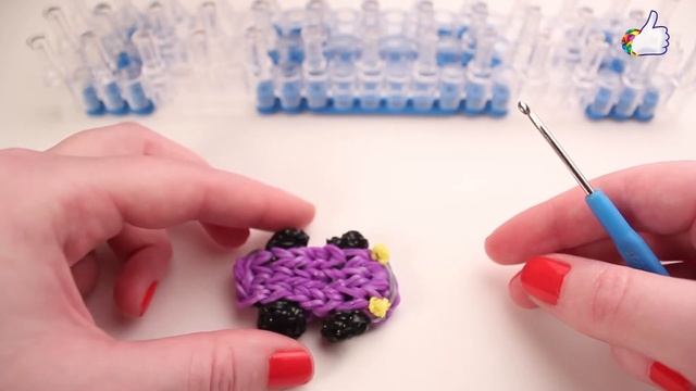 "Машинка"- 3D фигурка из резиночек. Видеоурок #65 смотреть онлайн