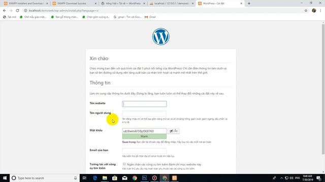 [Bài 1] Hướng Dẫn Cài Đặt Wordpress Trên Localhost XAMPP смотреть онлайн