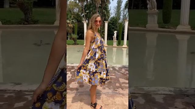 Невесомый, воздушный, батистовый сарафан 22A 433C бренда AnastaSea из новой коллекции Fresh Cotton смотреть онлайн