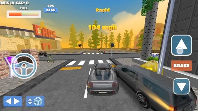 Учу ездить в Party Craft часть 3