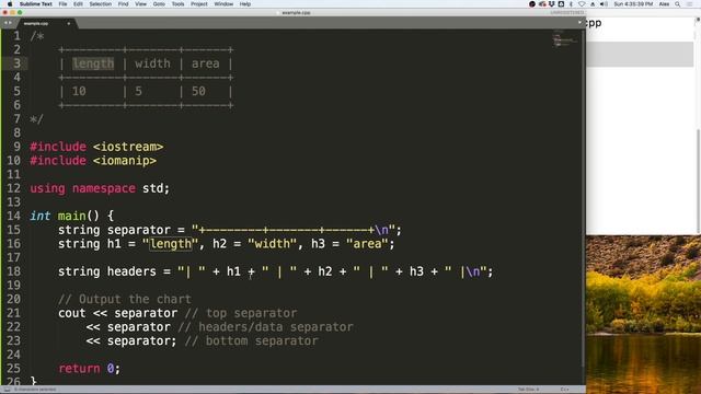 C++ iomanip Library смотреть онлайн