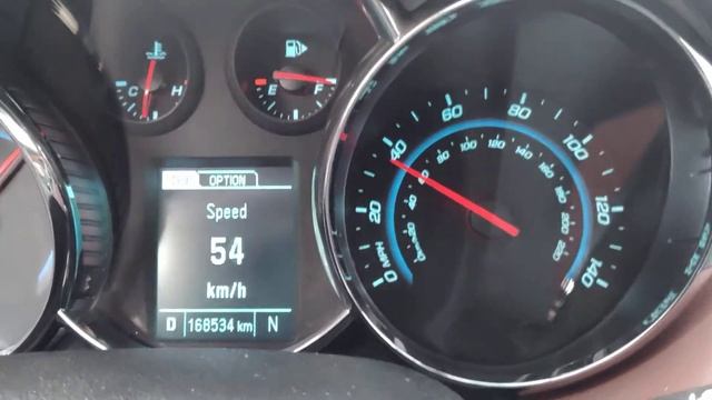 Chevrolet Cruze 1.4 Turbo 0-100 km/h acceleration смотреть онлайн