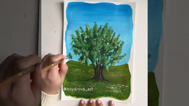 учимся рисовать пейзаж смотреть онлайн
