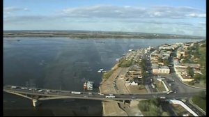 Над городом Горьким.
