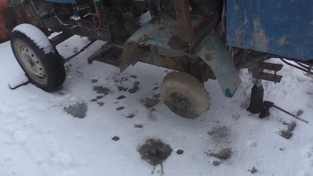 Уазовские колеса на жигулевский мост/Снегопад пришел! смотреть онлайн