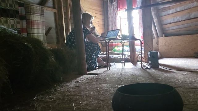 Where only Ham Radio works | QRV from rural Russia (RDA NV-10) смотреть онлайн