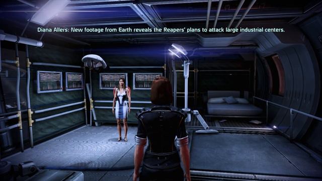 Mass Effect 3: Legendary Edition (FemShep) - 52 - Act 1 - After Grissom Academy: Diana Allers смотреть онлайн