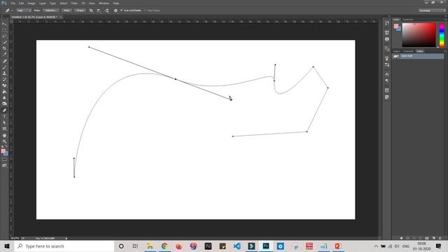 Photoshop Tutorial In Hindi For Beginners [Part 28] - Pen Tool In Photoshop