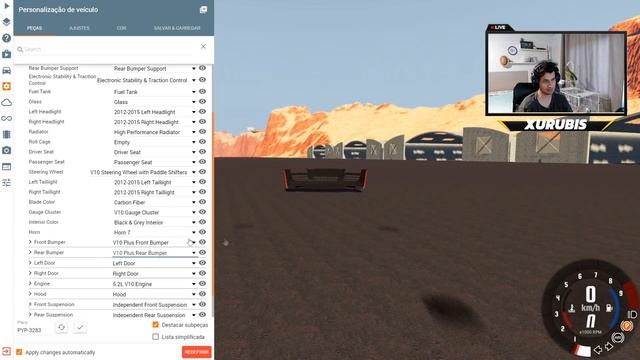 TUNANDO AUDI R8 DO MAIKI021 no BeamNg.drive (MOD) смотреть онлайн