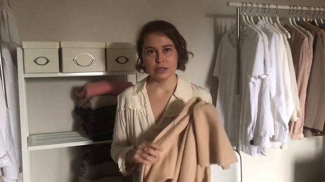 Гардероб из секонд хенд, обзор моих свитеров, много кашемира. смотреть онлайн