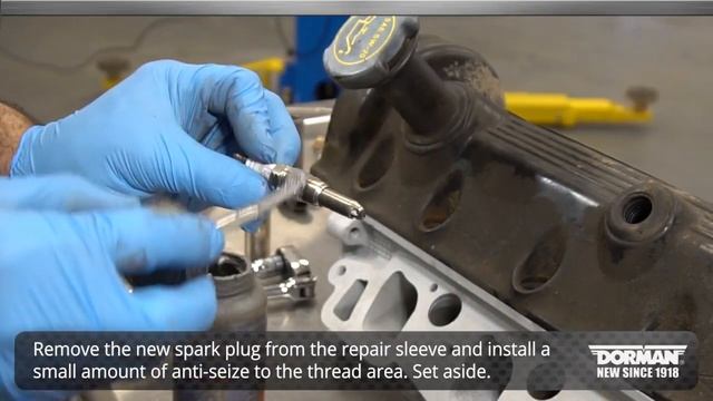 Using Dorman's spark plug thread repair kit for Ford and Lincoln vehicles смотреть онлайн