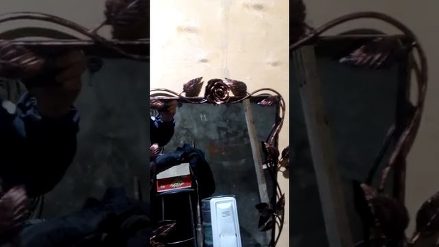 Зерколо в кованной оправе своими руками смотреть онлайн