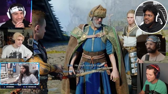 Gamers React to Thor Confronting Heimdall | God of War Ragnarok смотреть онлайн