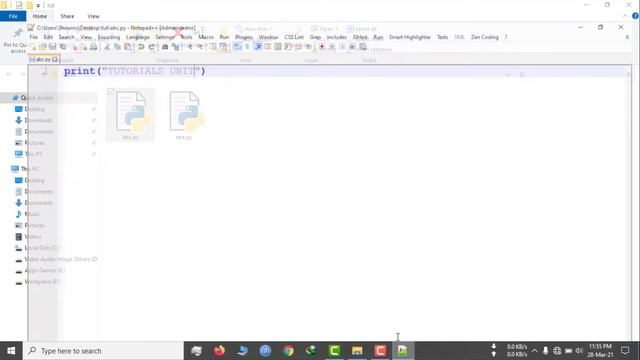 Run python file Directly-Python programming for beginners смотреть онлайн