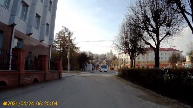 Ленинский проспект в Йошкар-Ола в апреле 2021 смотреть онлайн