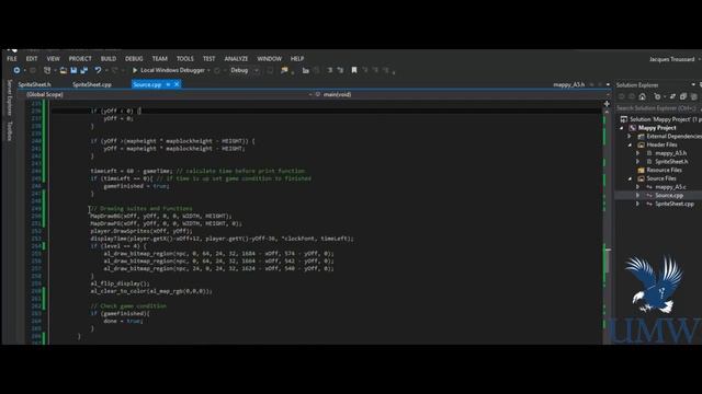 CPSC440 - Fourth Game Programming Screen Cast - Maze Scroller смотреть онлайн