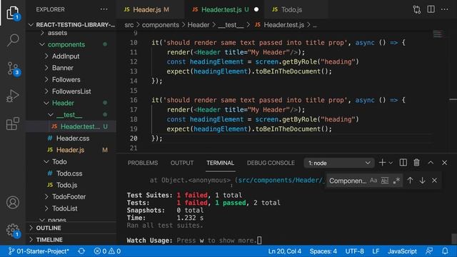 React Testing Library Tutorial #7 - Using Query Methods смотреть онлайн