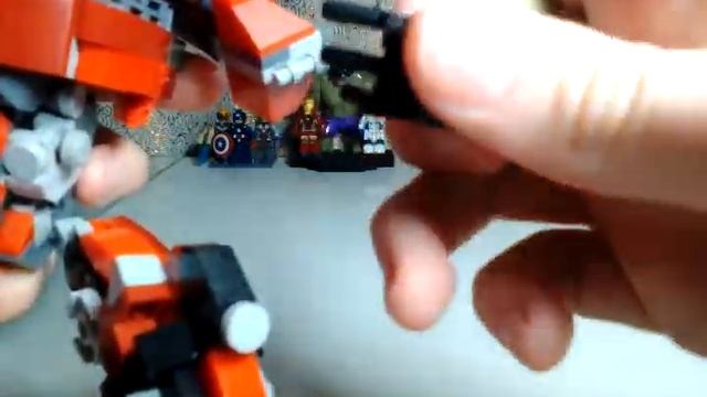 Lego® "Гигантский мех" обзор на самоделку. Go look? смотреть онлайн