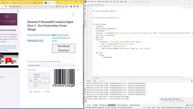 How do Streamlit, OCR, and python extract text from an image? смотреть онлайн