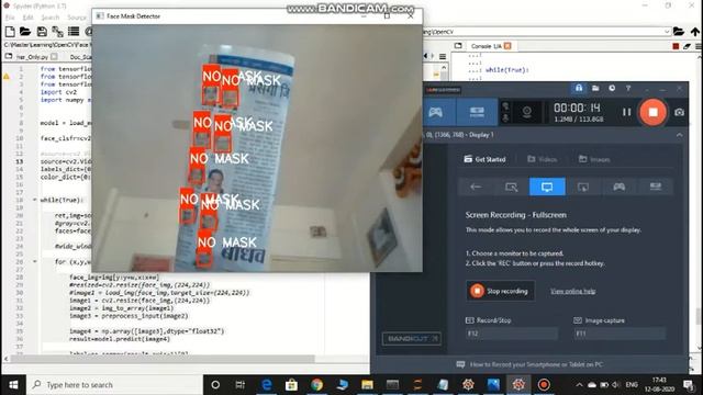 Face Mask Detection | Tensorflow | Deep Learning | OpenCV смотреть онлайн