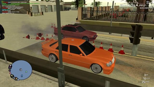 ДРАГ ГОНКА НА MERCEDES E500 AMG 