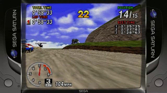 Sega Rally Championship Plus: Netlink Edition (Sega Saturn)