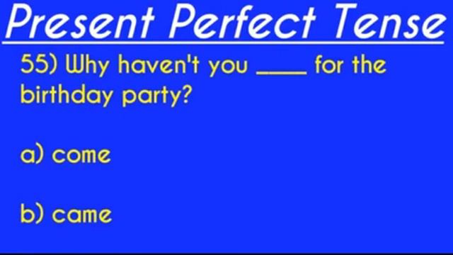 English grammar test/ Prepare for competitive exams/Present Perfect Tense test/19 March 2023 смотреть онлайн
