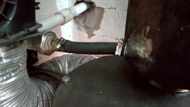 Медный теплообменник в трубу дымохода для отопления гаража своими руками. Теплообменник для печи. смотреть онлайн