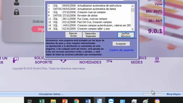 World Office Reparar Problemas Comunes, Fallas, Bases de datos смотреть онлайн