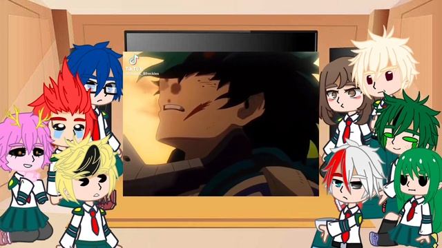 mha react to deku (lil bit of Dekubowl) part 2/? смотреть онлайн