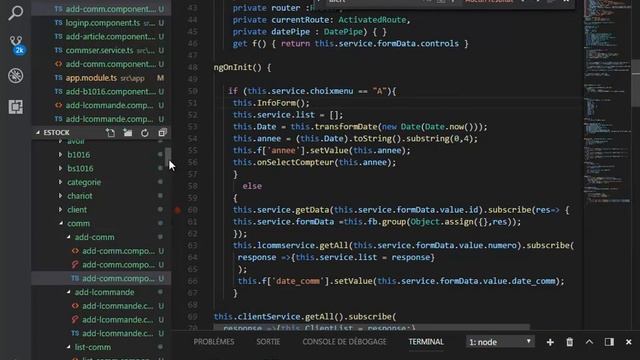 Master detail angular 9 Spring Boot Part 2 Gestion commerciale Part 14 смотреть онлайн