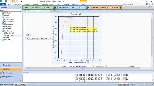 How to Plot Graphs in Aspen Hysys: Sensitivity Analysis of Kinetic Reaction Model смотреть онлайн