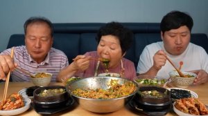 아삭한 열무김치 직접 담궈 만든 열무 보리비빔밥!! (Young Radish Kimchi and Barley Bibimbap) 요리&먹방!! - Mukbang eating sho