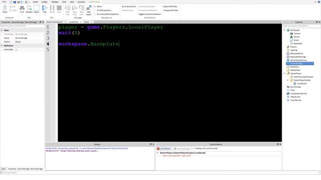 ?#7 Roblox skilled scripting tutorial | Local scripts смотреть онлайн