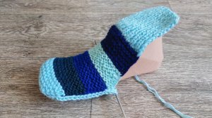 Следки на двух спицах ? без единого шва ?